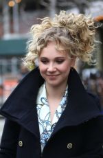 JUNO TEMPLE Out and About in New York 04/07/2016