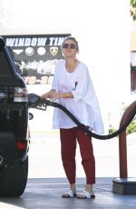 KALEY CUOCO at a Gas Station in Los Angeles 04/04/2016