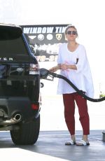 KALEY CUOCO at a Gas Station in Los Angeles 04/04/2016