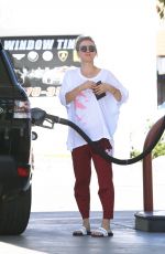 KALEY CUOCO at a Gas Station in Los Angeles 04/04/2016
