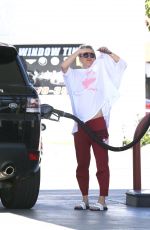 KALEY CUOCO at a Gas Station in Los Angeles 04/04/2016