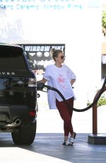 KALEY CUOCO at a Gas Station in Los Angeles 04/04/2016