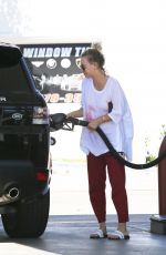 KALEY CUOCO at a Gas Station in Los Angeles 04/04/2016