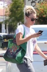 KALEY CUOCO Out Shopping in Los Angeles 04/18/2016