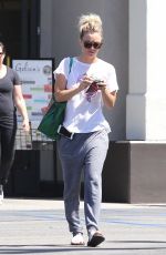 KALEY CUOCO Out Shopping in Los Angeles 04/18/2016