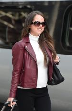 KAREN DANCZUK at Piccadilly Train Station in Manchester 04/28/2016