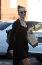 KARINA SMIRNOFF Leaves DWTS Rehersal in Hollywood 04/17/2016