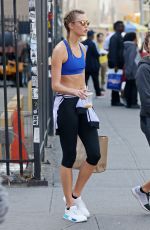 KARLIE KLOSS Leaves a Gym in New York 04/18/2016