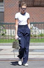 KARLIE KLOSS Out and About in New York 04/14/2016
