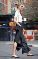 KARLIE KLOSS Out and About in New York 04/28/2016