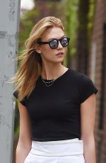 KARLIE KLOSS Out in New York 04/26/2016