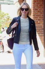 KAROLINA KURKOVA Out and About in New York 04/15/2016