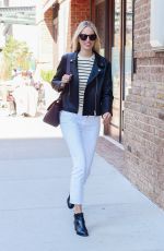 KAROLINA KURKOVA Out and About in New York 04/15/2016