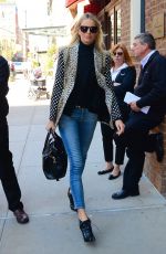 KAROLINA KURKOVA Out in New York 04/14/2016