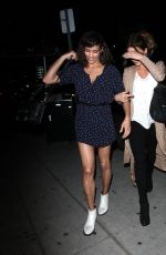 KATE BECKINSALE and PAULA PATTON Night Out in West Hollywood 04/17/2016