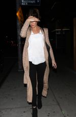 KATE BECKINSALE Leaves Nice Guy in West Hollywood 04/16/2016