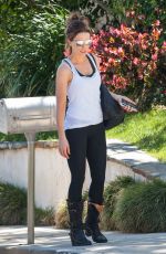 KATE BECKINSALE Out and About in West Hollywood 04/20/2016
