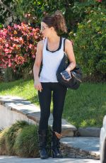 KATE BECKINSALE Out and About in West Hollywood 04/20/2016