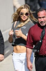 KATE HUDSON at Jimmy Kimmel Live in Hollywood 04/26/2016