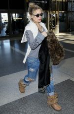 KATE HUDSON at LAX Airport in Los Angeles 04/12/2016