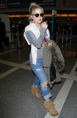 KATE HUDSON at LAX Airport in Los Angeles 04/12/2016