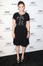 KATE MARA at IWC Schaffhausen for the Love of Cinema Dinner at Tribeca Film Fest in New York 04/14/2016