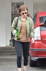 KATE MARA Leaves Gym in Beverly Hills 04/08/2016