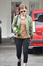 KATE MARA Leaves Gym in Beverly Hills 04/08/2016