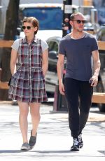 KATE MARA Out and Abaout in Soho 04/18/2016