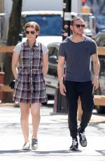 KATE MARA Out and Abaout in Soho 04/18/2016