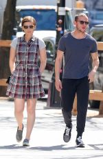 KATE MARA Out and Abaout in Soho 04/18/2016