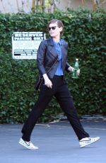 KATE MARA Out and About in Los Angeles 03/31/2016