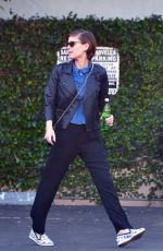 KATE MARA Out and About in Los Angeles 03/31/2016