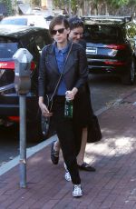 KATE MARA Out and About in Los Angeles 03/31/2016