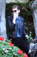 KATE MARA Out and About in Los Angeles 03/31/2016