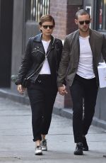 KATE MARA Out and About in New York 04/15/2016