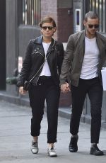 KATE MARA Out and About in New York 04/15/2016