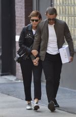KATE MARA Out and About in New York 04/15/2016