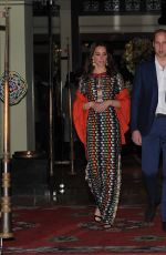 KATE MIDDLETON at a Private Dinner at Lingkana Palace in Thimphu 04/14/2016