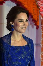 KATE MIDDLETON at Gala Bollywood Dinner at Taj Palace Hotel in Mumbai 04/10/2016