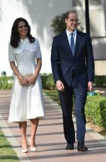 KATE MIDDLETON at Gandhi Smriti in New Delhi 04/11/2016