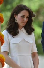 KATE MIDDLETON at Gandhi Smriti in New Delhi 04/11/2016