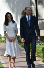 KATE MIDDLETON at Gandhi Smriti in New Delhi 04/11/2016