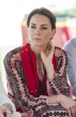 KATE MIDDLETON at Pan Bari Village in Kaziranga National Park in India 04/13/2016