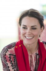KATE MIDDLETON at Pan Bari Village in Kaziranga National Park in India 04/13/2016