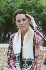 KATE MIDDLETON at Pan Bari Village in Kaziranga National Park in India 04/13/2016