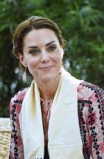 KATE MIDDLETON at Pan Bari Village in Kaziranga National Park in India 04/13/2016