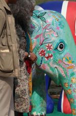 KATE MIDDLETON at Pan Bari Village in Kaziranga National Park in India 04/13/2016