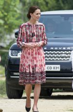 KATE MIDDLETON at Pan Bari Village in Kaziranga National Park in India 04/13/2016