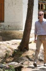 KATE MIDDLETON Out Hiking in Bhutan 04/15/2016
